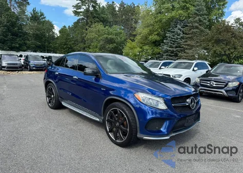 2018 Mercedes-Benz Gle Coupe 43 Amg из США, поврежденный, VIN 4JGED6EB1JA104379